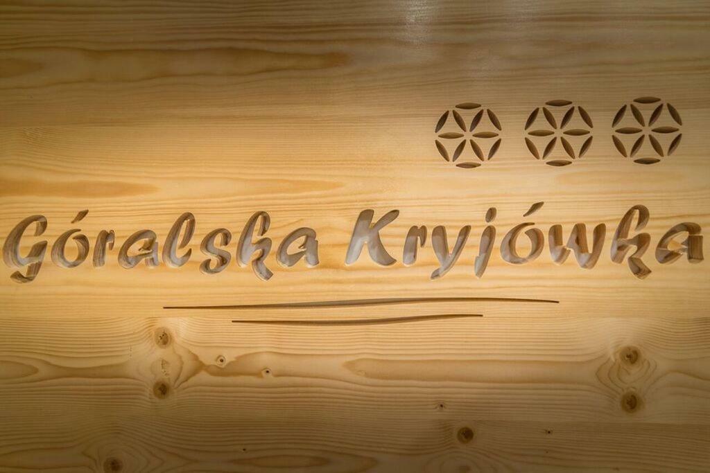 Appartamento Goralska Kryjowka Zakopane Esterno foto